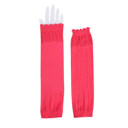 Muslim Arm Sleeves for Women - One Piece Shrug Bolero Cover - Ramadan Prayer Wear - 20 Colors Available