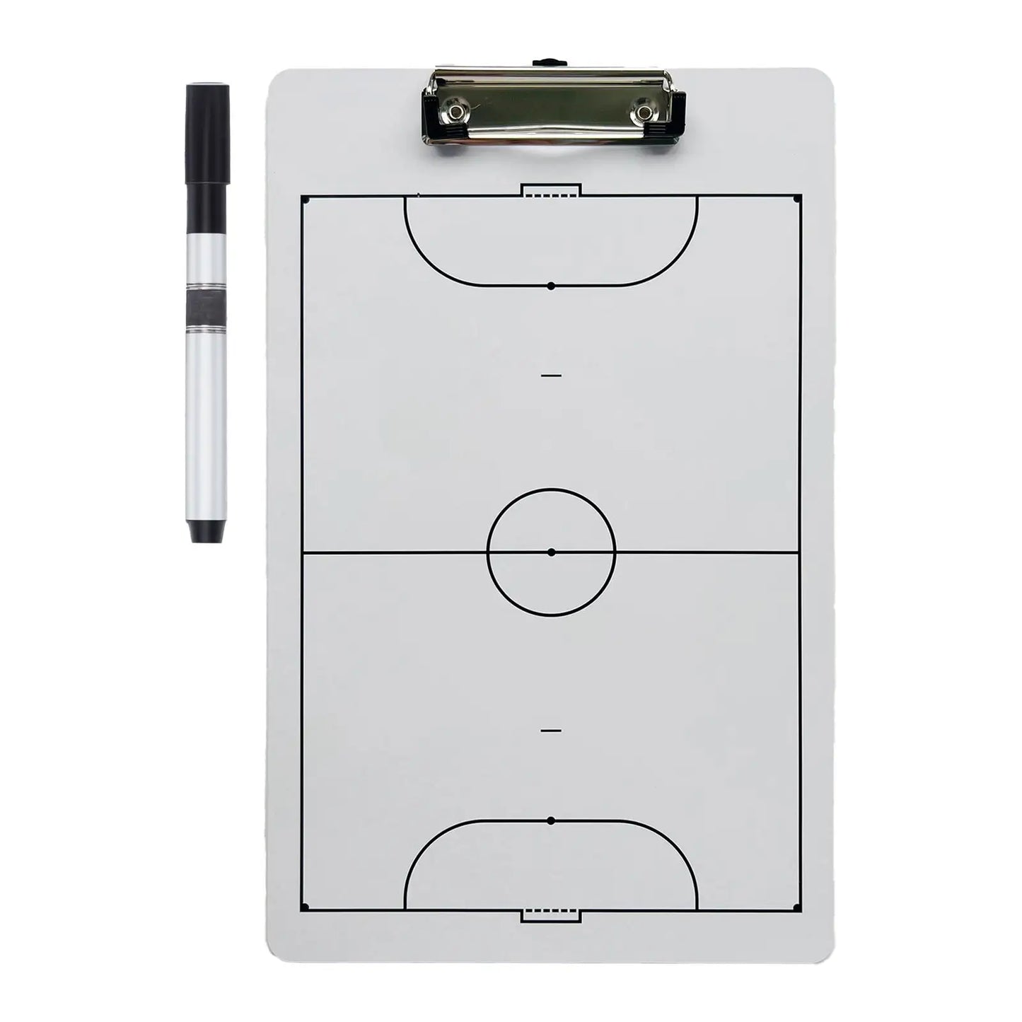 Volleyball Tactic Coaching Board - 35cm x 22cm Portable Strategy Clipboard for Volleyball, Handball & Futsal