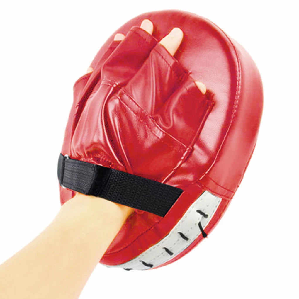MMA Boxing Training Set - PU Leather Safety Gloves & Head Gear Protector for Adults & Kids - Kickboxing Equipment
