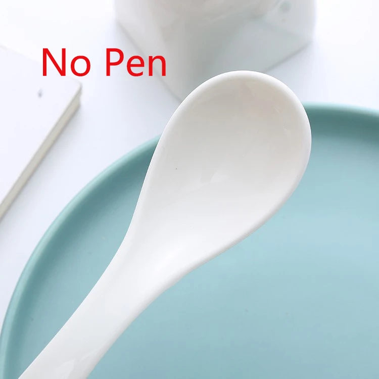 Magical Ink Pens With Spoon - Water Floating Pen Set For Kids