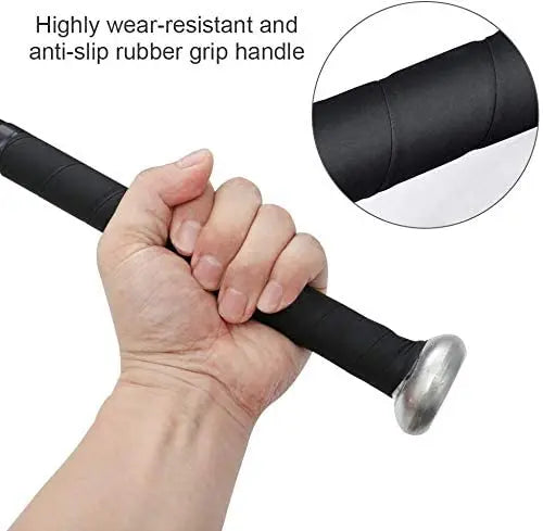 20-Inch Aluminum Alloy Baseball Bat with Softball Gloves - 4 Colors Available - Outdoor Sports & Self-Defense Equipment