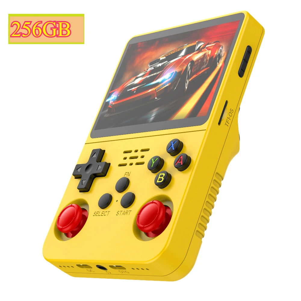 R36S Retro Handheld Game Console - 3.5'' IPS Screen - 64GB/128GB/256GB Storage - ARKOS 2.0 Portable Gaming System