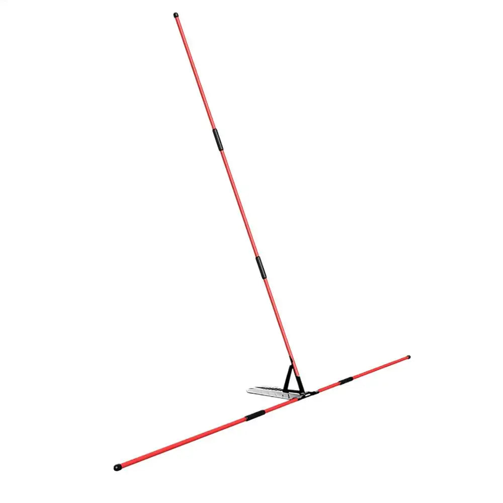 Golf Swing Alignment Trainer - Practice Plate with Rod Holder for Swing Angle Adjustment & Posture Correction