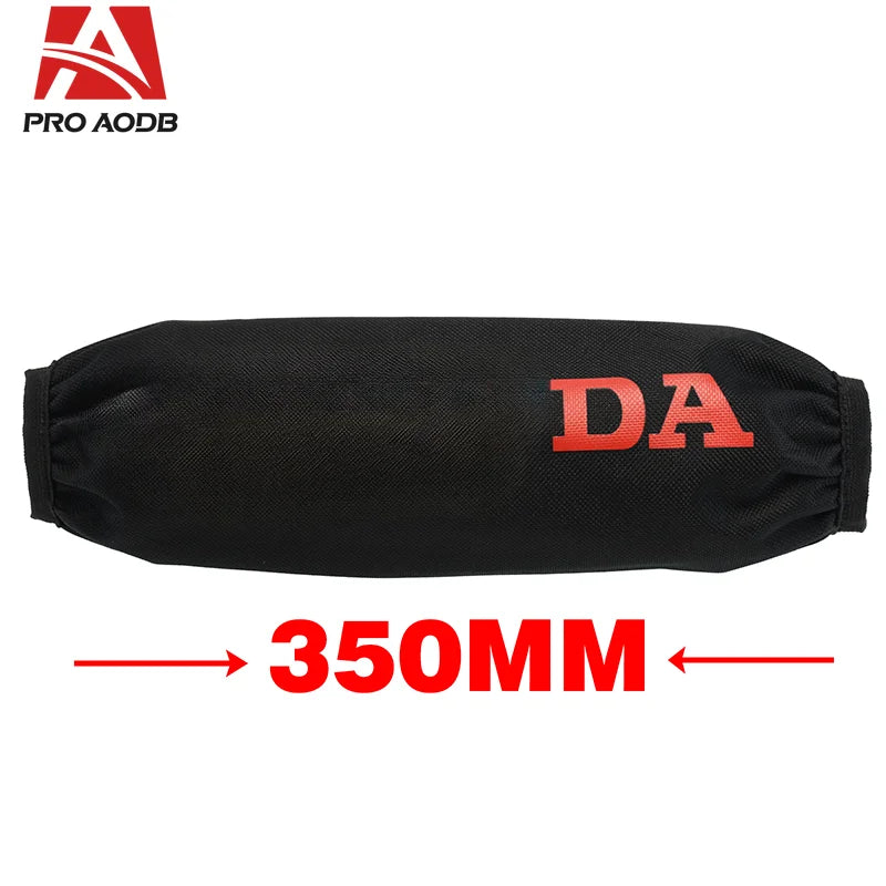 Universal Motorcycle Rear Shock Absorber Suspension Protector Cover - 27cm/35cm - For Dirt Pit Bikes, ATVs, Quads & Scooters
