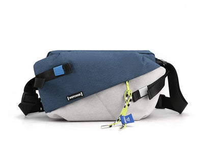 Premium Nylon Waist Pack - Unisex Crossbody Chest Bag for Outdoor & Travel