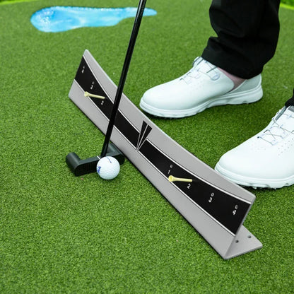 Golf Putting Track Rail Training Aid - Indoor/Outdoor Practice Arc Equipment - 60x10cm