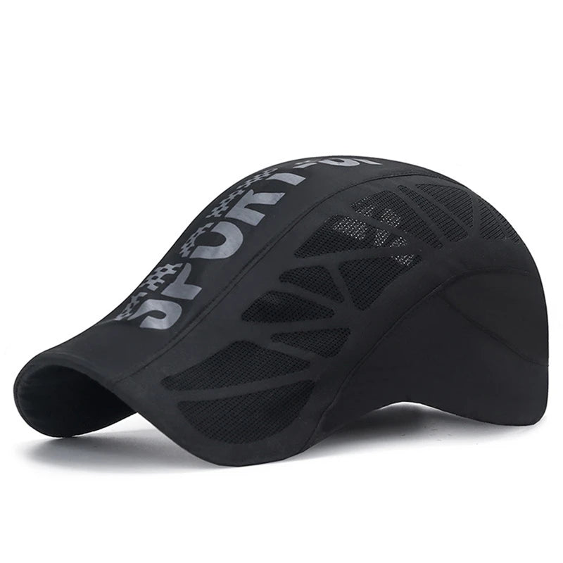 Pro Athletic Quick-Dry Mesh Cap - Breathable Summer Sports Hat for Golf, Baseball, Cycling & Outdoor Activities