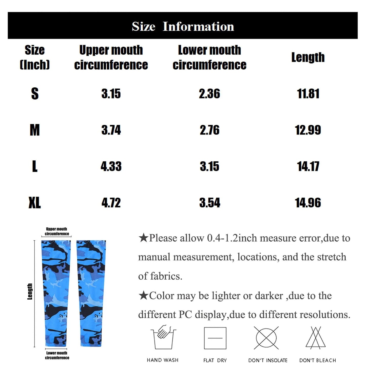 Children's Ice Silk Cooling Arm Sleeves - Quick-Dry UV Protection Cycling Arm Guards for Girls Outdoor Sports (1 Pair)