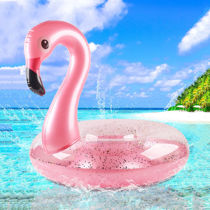 Premium Flamingo Pool Float - Inflatable Swimming Lounger for Pool & Beach