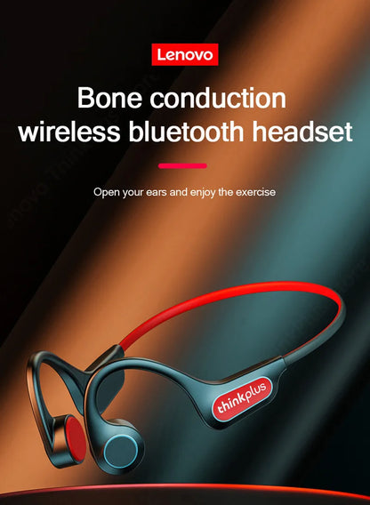 Bone Conduction Wireless Headphones - Bluetooth 5.1 HiFi Sport Earphones with Low Latency