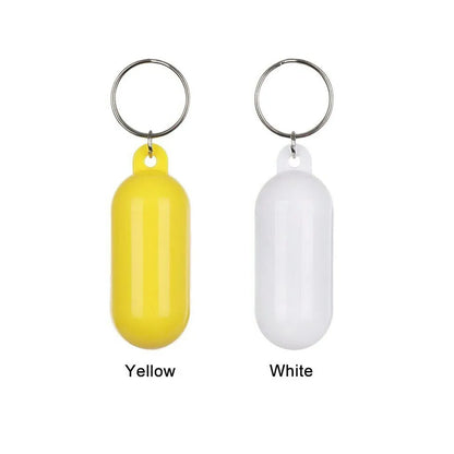 Marine Floating Keychain Set - 2 Pack Buoyant Key Ring Fenders for Boats, Kayaks & Sailing