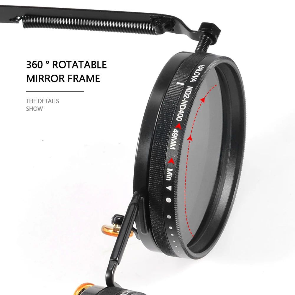 CRIXALIS Polarized Round Sunglasses - ND9 Adjustable Dimming, Retro Punk Style for Men & Women, UV400 Outdoor Fishing Eyewear