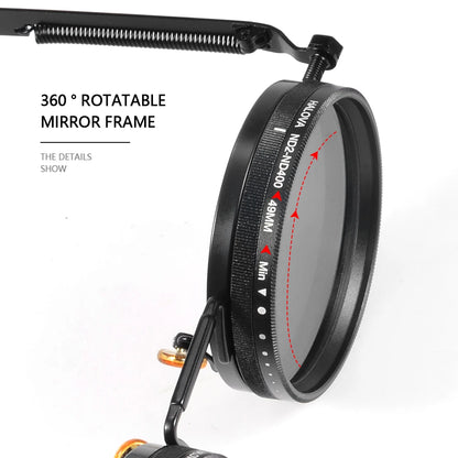 CRIXALIS Polarized Round Sunglasses - ND9 Adjustable Dimming, Retro Punk Style for Men & Women, UV400 Outdoor Fishing Eyewear