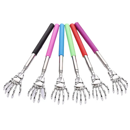 Telescopic Back Scratcher - Portable Extendable Stainless Steel