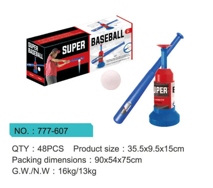 Adjustable Automatic Pitching Baseball Machine for Kids 3+ Years - Outdoor Toy Set Gift