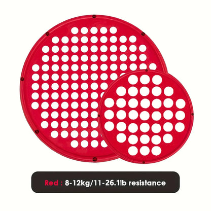 Silicone Hand Exerciser - Elastic Resistance Net 35.5cm - 3 Colors - Home Training Equipment (Battery-Free)