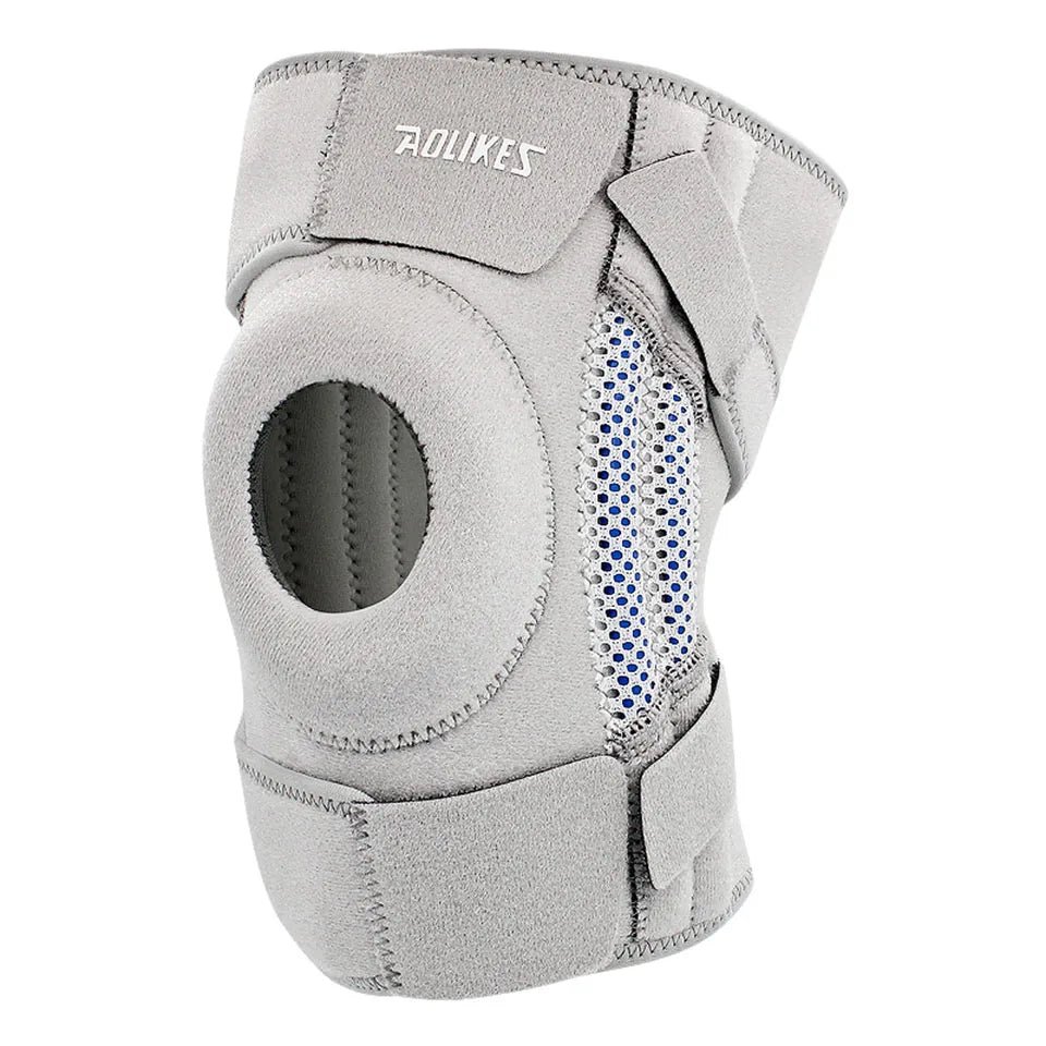 Adjustable Elastic Knee Support Brace - Patella Protection for Basketball, Soccer, Running, Cycling & Fitness (1 Piece)