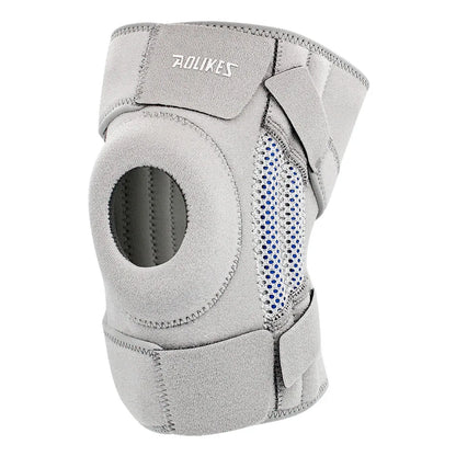 Adjustable Elastic Knee Support Brace - Patella Protection for Basketball, Soccer, Running, Cycling & Fitness (1 Piece)