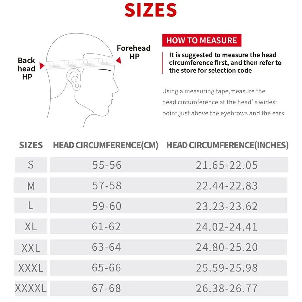 Modular Motorcycle Helmet - Full Face/Open Face 3/4 Dual Visor Helmet (ECE/DOT Certified, Unisex)