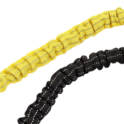 Anti-Fall Safety Lanyard with Carabiner Hook - Bungee Tether Tool Rope for Climbing, Aerial Work & Working at Heights Accessories