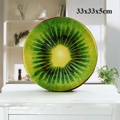 Japanese-style Circular Memory Foam Cushion, Tatami Knitted Cotton Chair Cushion, Office Chair Round Pillow