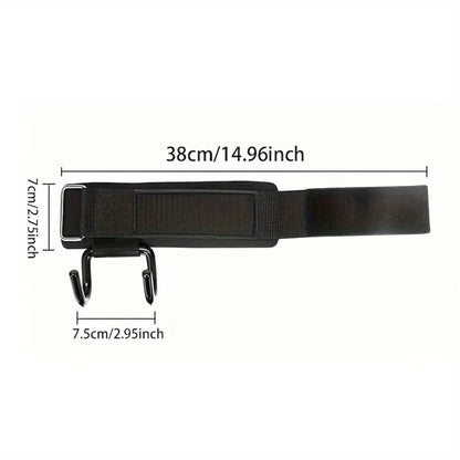 2-Pack Stainless Steel Heavy-Duty Wrist Hooks