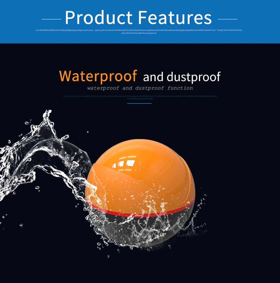 WiFi Fish Finder 100M - Wireless Sonar Echo Finder for Lake & Sea Fishing (iOS & Android)