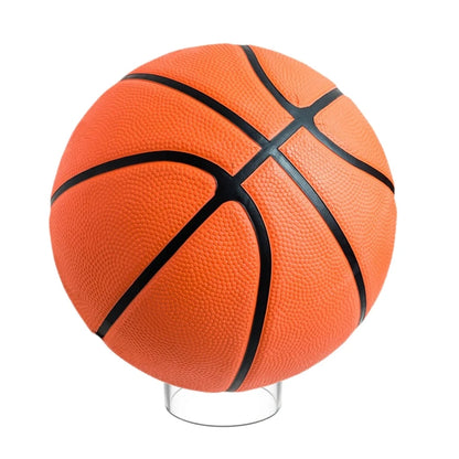 Acrylic Ball Stand Clear Round Display Stand Support Holder For Football Basketball Rugby Soccer