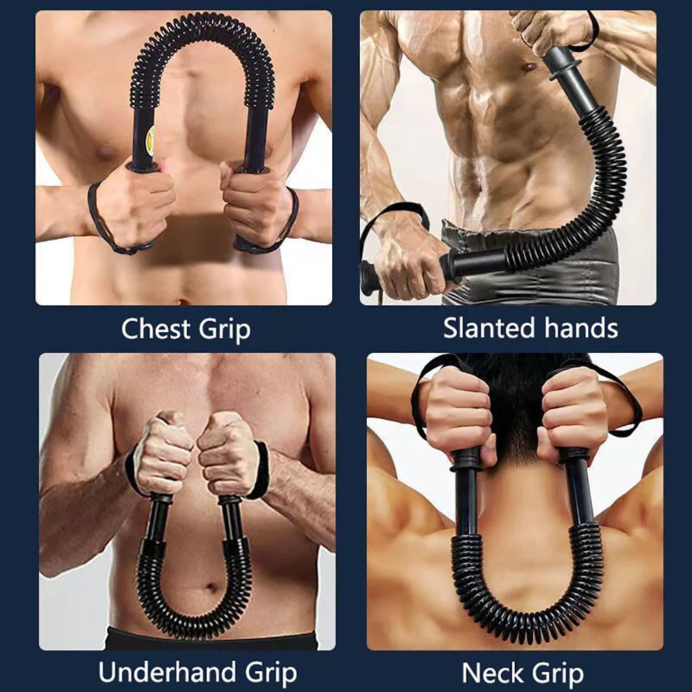 Pro Arm Strength Trainer – Chest, Biceps & Wrist Resistance Bar