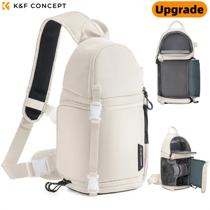 Camera Sling Backpack 10L - Waterproof DSLR/SLR Photography Bag