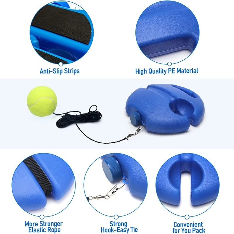 Professional Tennis Training Rebound Ball - Indoor Self-Study Practice Tool