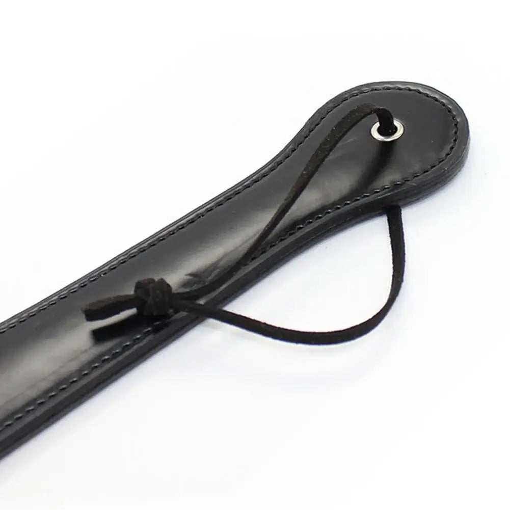 48cm PU Leather Riding Crop for Equestrian Training - Durable Horse Training Whip with Comfortable Grip