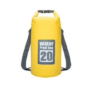 Waterproof Dry Bag Set - 5L/10L/15L/20L/30L PVC Storage Sacks for Kayaking, Canoeing, Rafting & Swimming Adventures