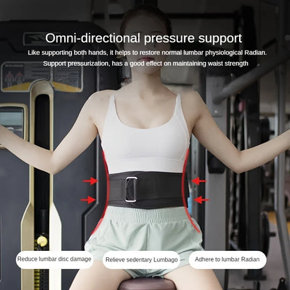 Enhanced Back Support Belt for Women & Men - Relieves Lower Back Pain & Provides All-Around Lumbar Support for Gym & Outdoor Sports