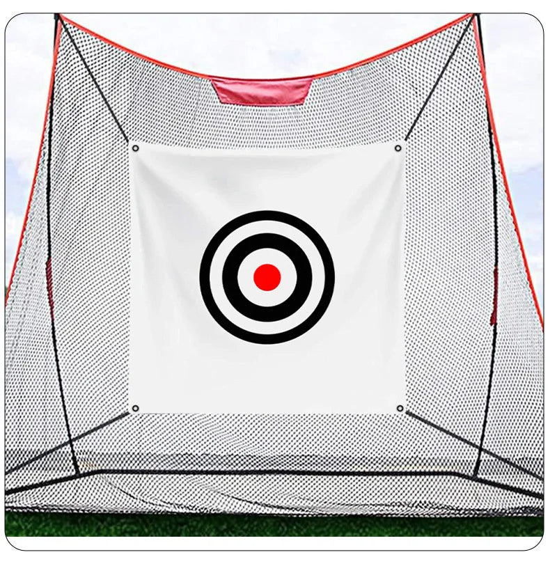 Golf Hitting Target Net - 58" x 58" Practice Cloth for Indoor and Outdoor Training