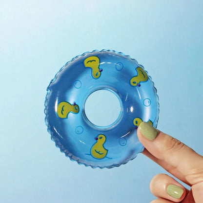 Mini Pool Float Rings - Dollhouse Accessories (10-Pack)