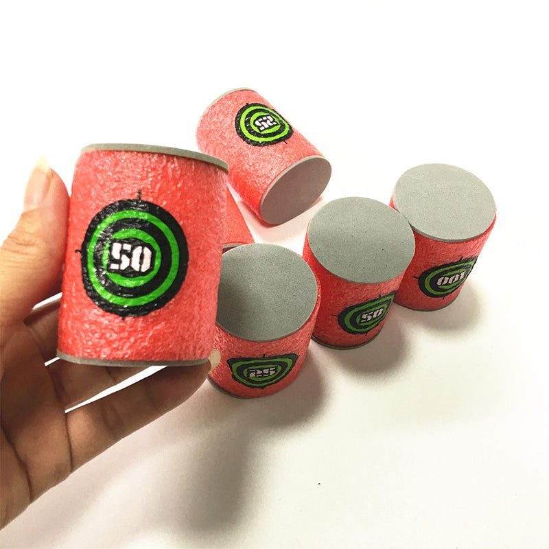 Soft EVA Foam Darts 7.2cm - 100 Pack Refill Bullets for Toy Blasters