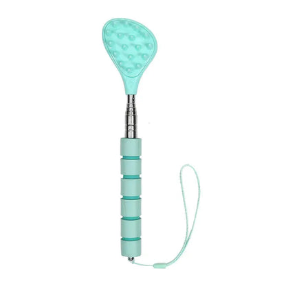 Retractable Dual-Spike Back Scratcher & Massage Tool
