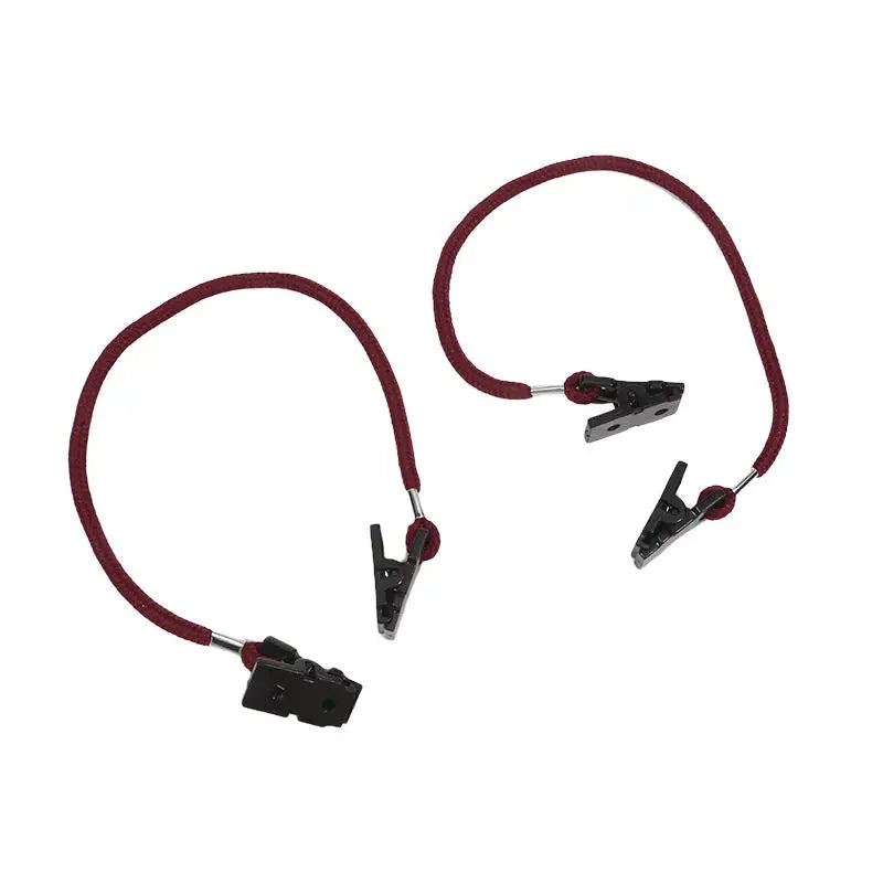 Wind-Proof Hat Clips - 2-Pack Outdoor Cap Retainer Lanyard Rope for Camping, Hiking & Travel Equipment