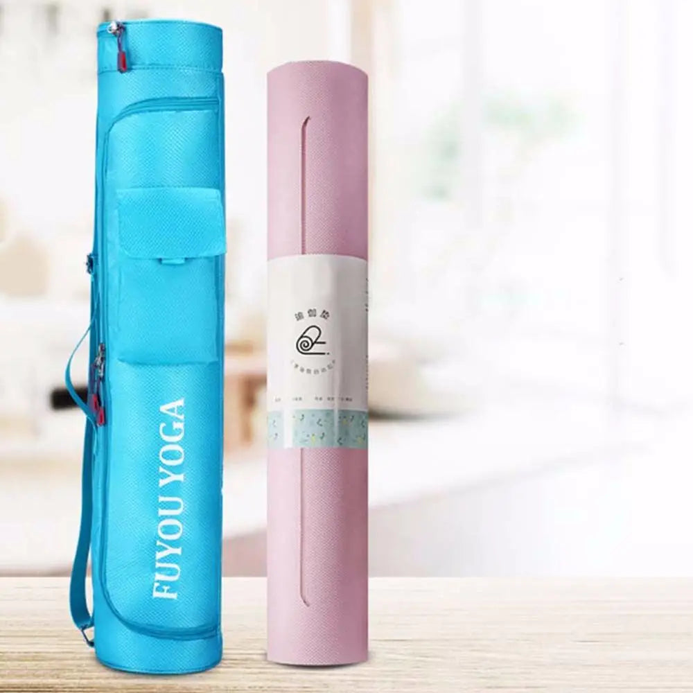 Gym Outdoor Large Capacity Waterproof Sports Bag Multifunction Pocket Yoga Mat Bag Carrier Knapsack Fitness Bag Yoga Mat Holder