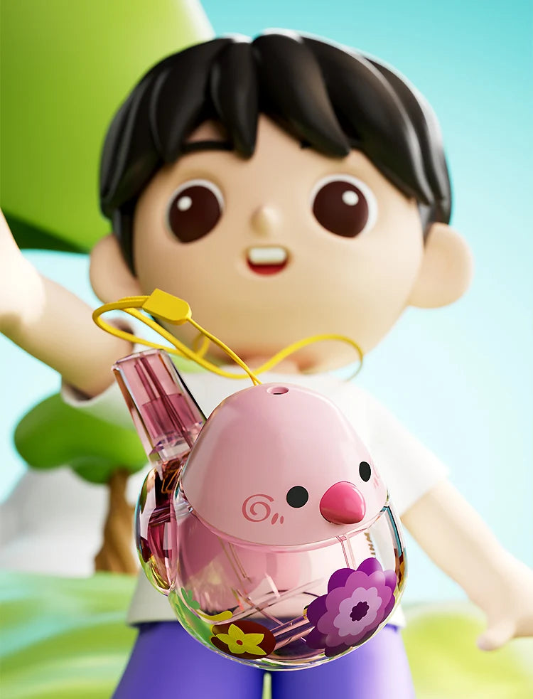 Water Bird Whistle Musical Training Toy for Infants & Children - Fillable Sound Instrument