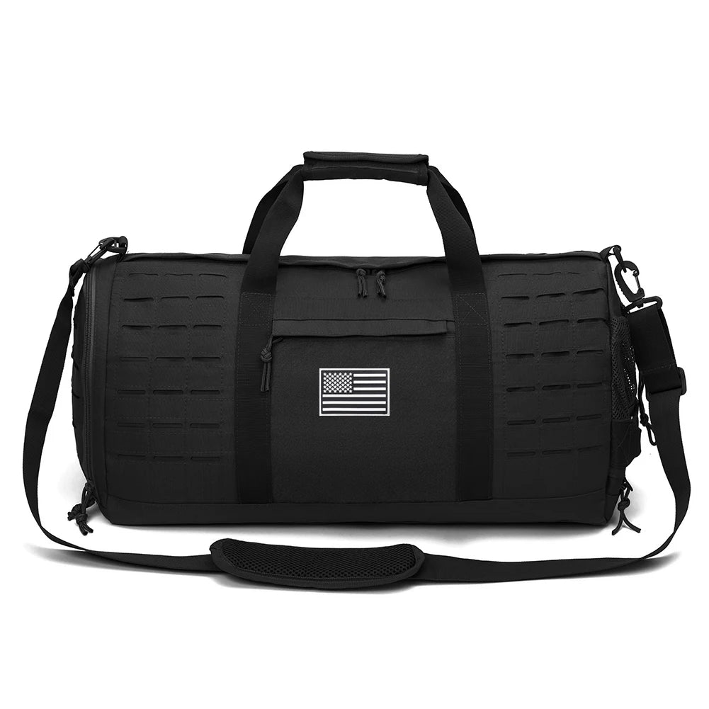 40L Tactical Duffel Bag - Multi-Sport Gym and Travel Bag with MOLLE System