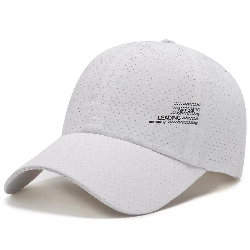 Unisex Quick-Dry Baseball Cap - Adjustable Outdoor Sun Hat for Golf & Fishing