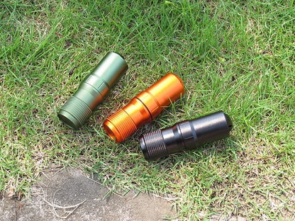 Waterproof Survival Storage Capsule - 3-in-1 Emergency Container for Pills/Matches/Gear with Sealed Design for Outdoor Adventures
