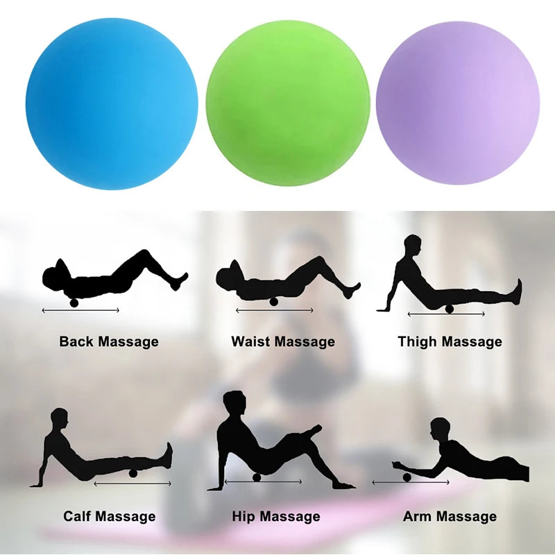 Deep Tissue Massage Ball - Trigger Point Therapy for Muscle Relief & Myofascial Release