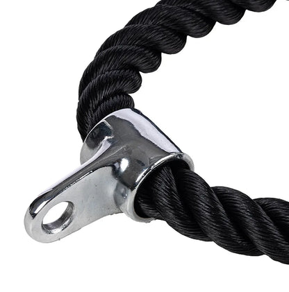 Multifunctional Triceps Rope - 70cm/90cm Cable Pulldown Machine Attachment for Home Gym - Full Body Strength Training for Biceps, Back & Muscle Exercise