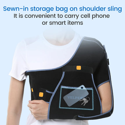 Breathable Shoulder Sling & Immobilizer - Adjustable Arm Support for Rotator Cuff Tear, Fracture, Dislocation & Post-Surgery Recovery