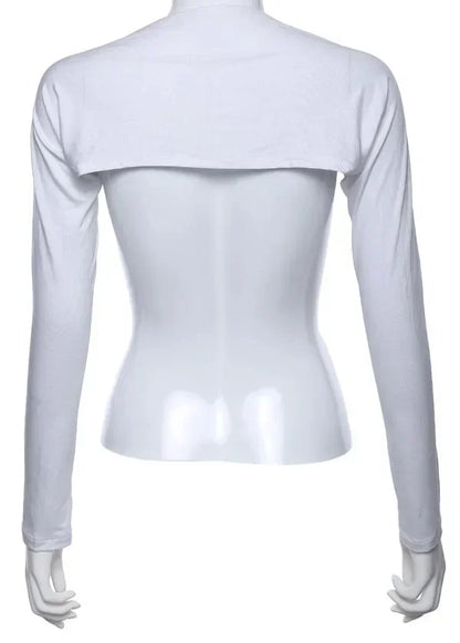 Muslim Arm Sleeves for Women - One Piece Shrug Bolero Cover - Ramadan Prayer Wear - 20 Colors Available