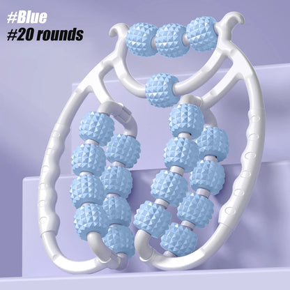 Anti-Cellulite Massager - 20 Wheel Annular Leg Clamp