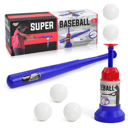 Adjustable Automatic Pitching Baseball Machine for Kids 3+ Years - Outdoor Toy Set Gift